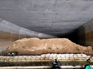 ボックスカルバートの内部