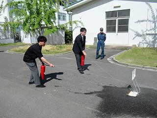 消火器取扱訓練