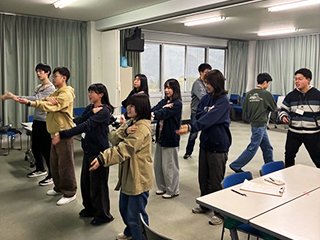 ダンスの練習