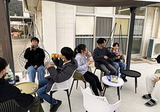 設営完成！