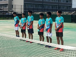 試合前の挨拶