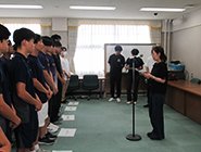 全国高専体育大会 激励会