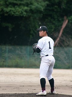 5回無失点の好投を見せた 前垣内颯選手