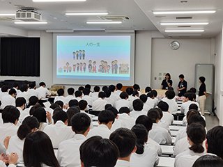 妊娠のエピソードが印象に残った学生がたくさんいました