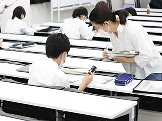 1年生も先輩に助けてもらいながら頑張りました