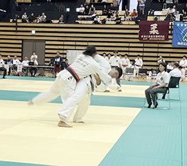 村岡選手の善戦
