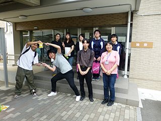 最後に記念撮影 お世話になりました！
