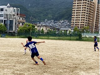 試合風景