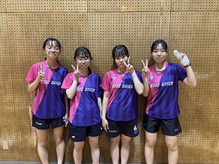 女子団体出場メンバー