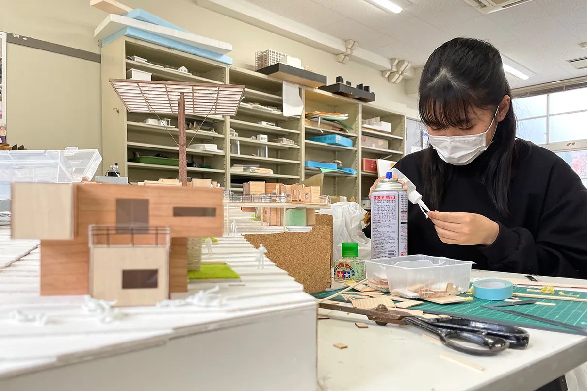 建築模型作成