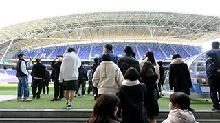 いざ，ピッチへ