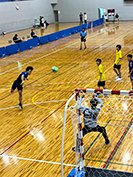 津山高専との試合の様子