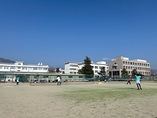 練習試合の様子