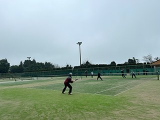 練習試合の様子（広島経済大学）