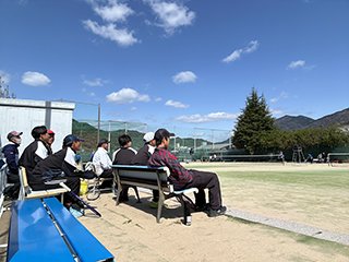 練習試合の様子（呉高専）