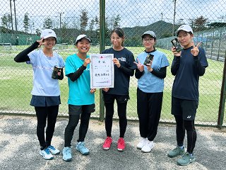 女子記念写真