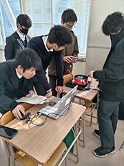 実験の様子