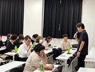 クラブ予算プレゼン審査の様子
