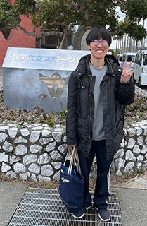 今回が引退試合となった 5C松下陽紀さん
