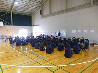 レクリエーション委員長によるルール説明