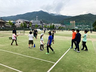 未経験者グループ練習風景1