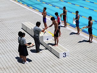 バタフライ100mと200mでインターハイ出場！