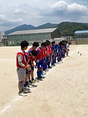 試合後挨拶