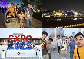 夜の大阪万博