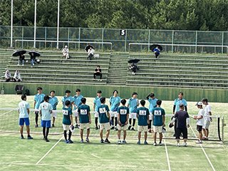 決勝戦の整列