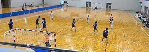 松江高専との試合の様子